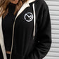 Mama Hood Sherpa Zip Up Hoodie