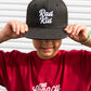 Rad Kid Dark Charcoal Snapback