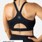 Ultra Comfort Active Nursing Bra (Solid Black)